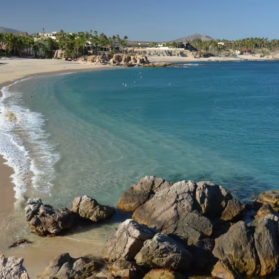 Turquoise beach cove, Los Cabos